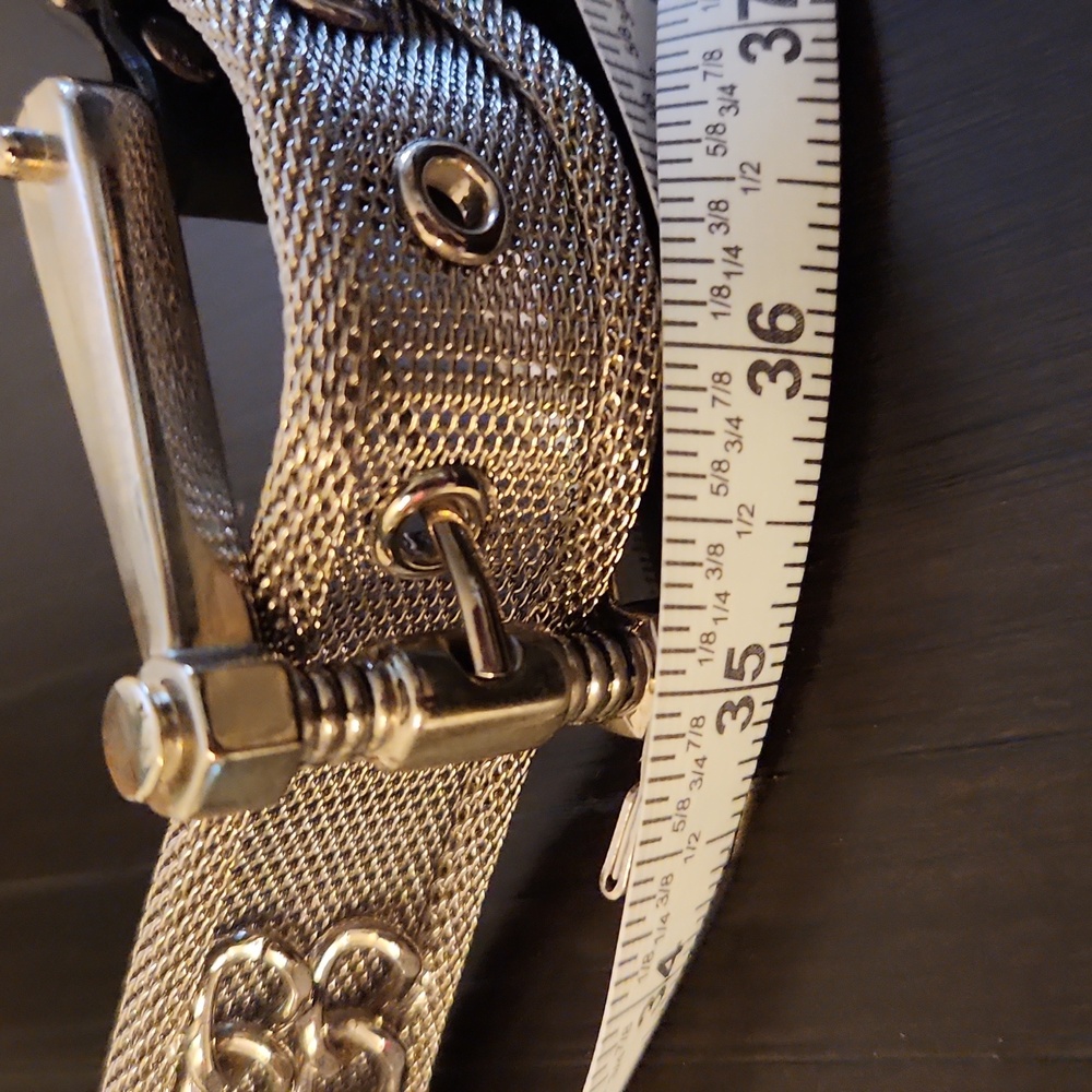 Metallic Chain Belt - Picture 8 of 9